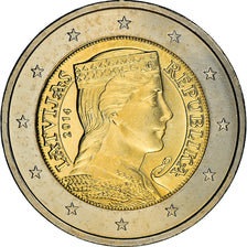 Letónia, 2 Euro, 2014, Stuttgart, MS(60-62), Bimetálico, KM:157