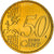 Latvia, 50 Euro Cent, 2014, Stuttgart, MS(60-62), Brass, KM:155