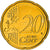 Latvia, 20 Euro Cent, 2014, Stuttgart, MS(60-62), Brass, KM:154