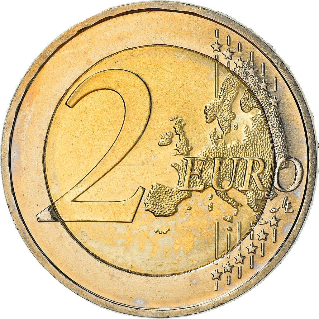 GERMANIA - REPUBBLICA FEDERALE, 2 Euro, 2010, Berlin, SPL+, Bi-metallico, KM:285