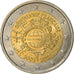 Francia, 2 Euro, 10 ans de pieces et de billets en euro 2012, 2012, Paris, SPL