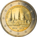 Letonia, 2 Euro, Riga, 2014, Stuttgart, SC+, Bimetálico, KM:157