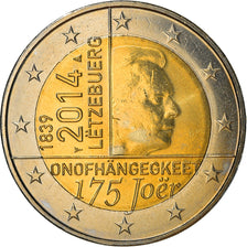 Lussemburgo, 2 Euro, Londres, 2014, Utrecht, SPL+, Bi-metallico