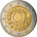 Grecia, 2 Euro, 2015, 30 ans   Drapeau européen, SPL+, Bi-metallico, KM:272