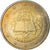 Portugal, 2 Euro, Traité de Rome 50 ans, 2007, MS(63), Bimetálico, KM:771