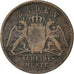 Moneta, Stati tedeschi, BADEN, Friedrich I, 1/2 Kreuzer, 1859, MB+, Rame, KM:241