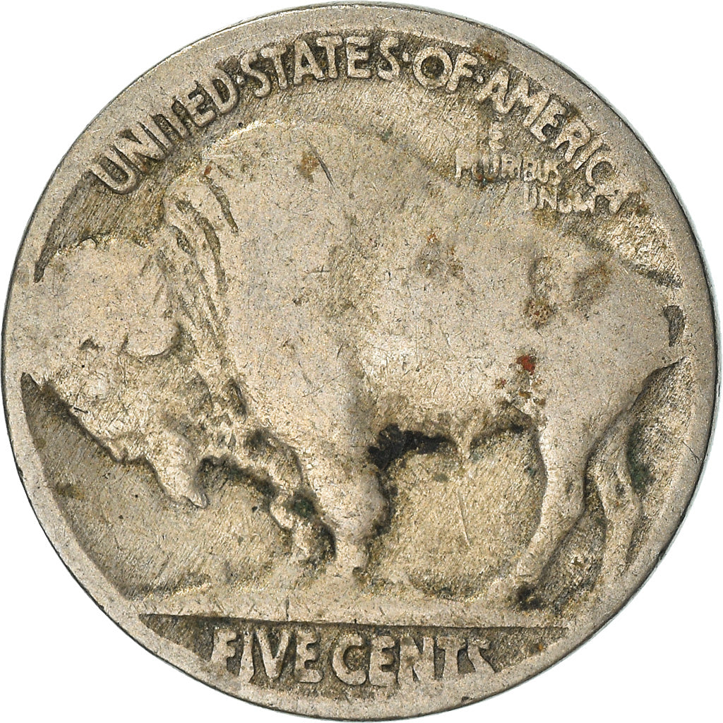 Moneta, Stati Uniti, Buffalo Nickel, 5 Cents, 1923, U.S. Mint, Philadelphia, B+