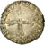 Münze, Frankreich, 1/4 Ecu, 1591, Nantes, SS, Silber, Sombart:4670