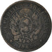 Munten, Argentinië, 2 Centavos, 1885, ZG, Bronze, KM:33