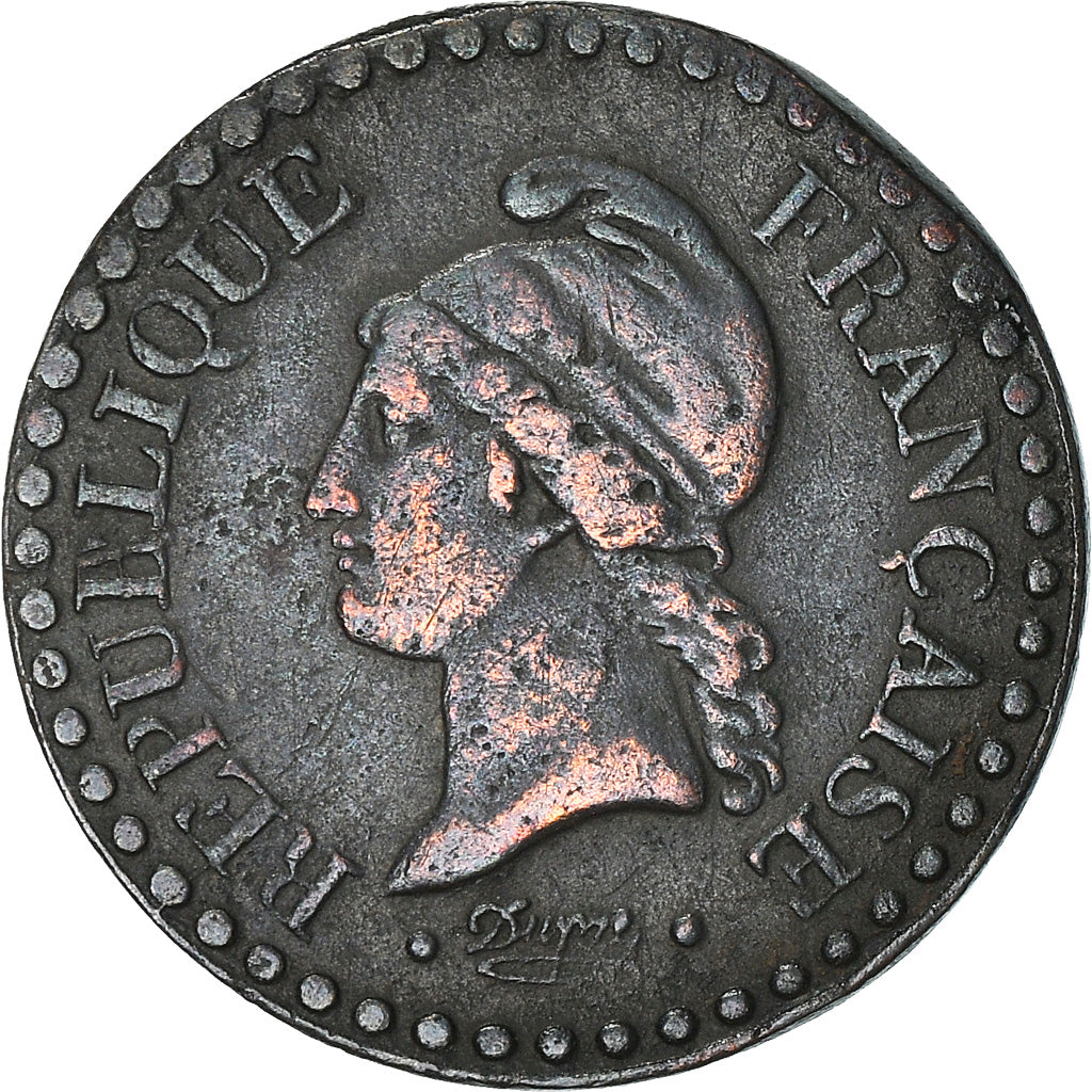 Münze, Frankreich, Dupré, Centime, 1851, Paris, S+, Bronze, KM:754, Gadoury:84