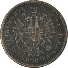 Moneta, Austria, Franz Joseph I, Kreuzer, 1860, MB, Rame, KM:2186