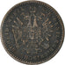 Moneta, Austria, Franz Joseph I, Kreuzer, 1860, MB, Rame, KM:2186