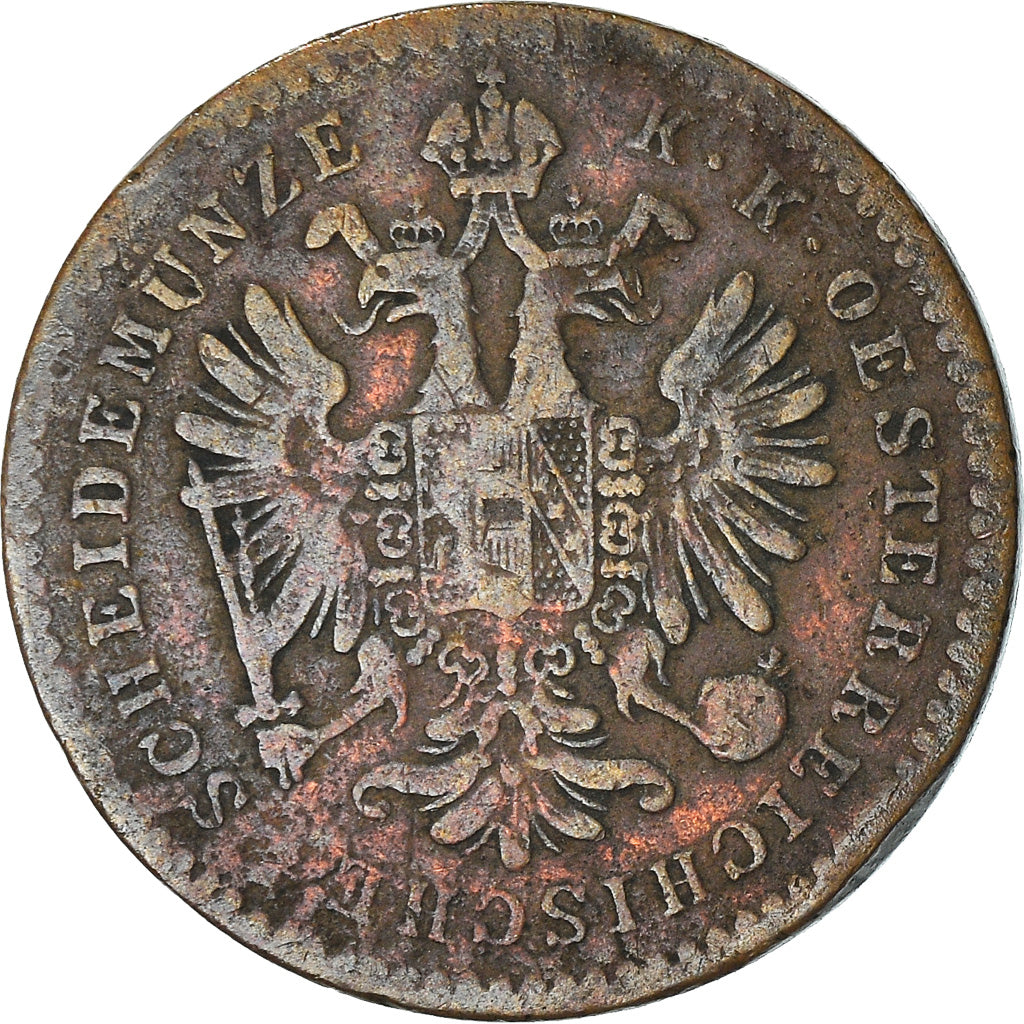 Münze, Österreich, Franz Joseph I, Kreuzer, 1860, Kremnitz, S, Kupfer, KM:2186