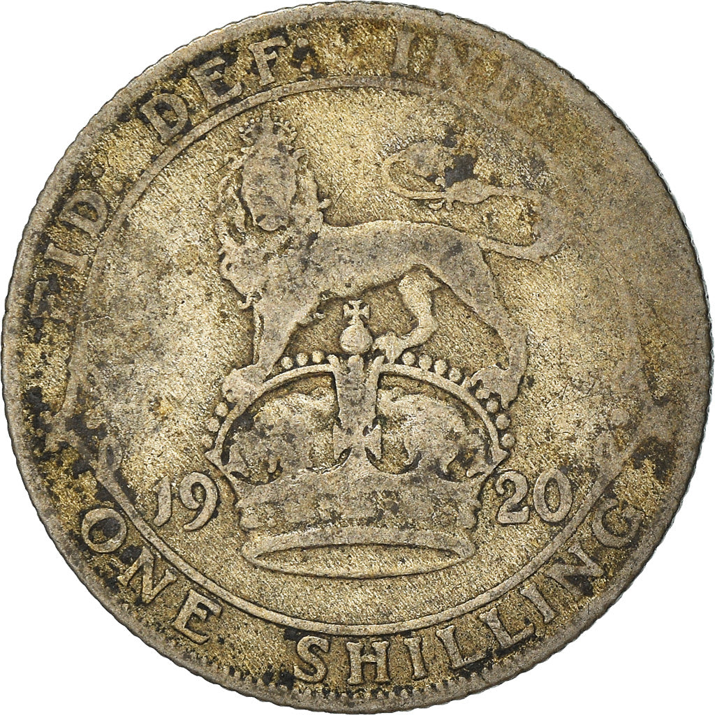 Coin, Great Britain, George V, Shilling, 1926, F(12-15), Silver, KM:829