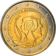 Holandia, 2 Euro, Royaume des Pays-Bas, 2013, Utrecht, MS(64), Bimetaliczny