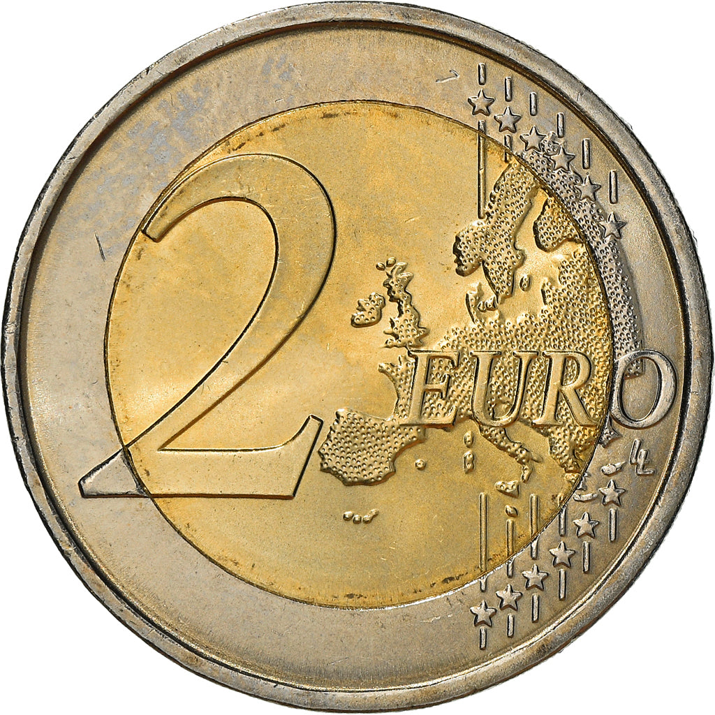 France, 2 Euro, 2015, MS(64), Bi-Metallic, KM:New