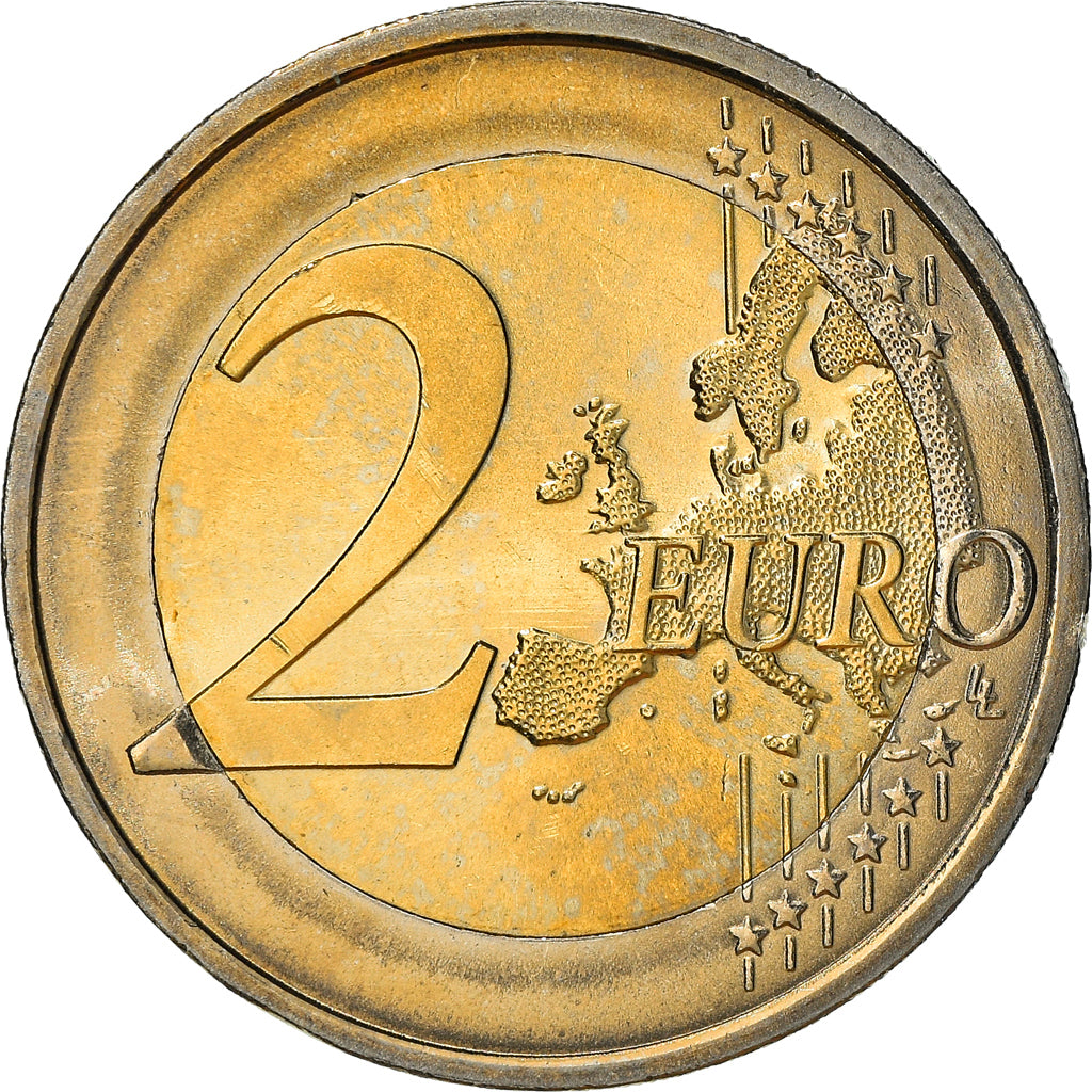 Áustria, 2 Euro, 2016, Vienna, MS(64), Bimetálico