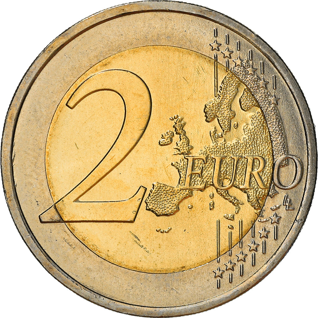 Portogallo, 2 Euro, 2015, 30 ans   Drapeau européen, SPL, Bi-metallico, KM:New