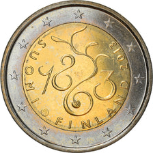 Finlandia, 2 Euro, 150ème anniversaire du Parlement, 2013, Vantaa, SPL