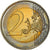 France, 2 Euro, European Union Presidency, 2008, Paris, SPL, Bi-Metallic