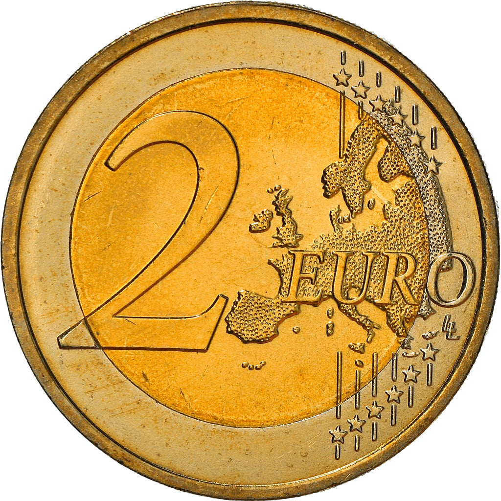 Slovakia, 2 Euro, Constantin et Méthode en Grande-Moravie, 2013, Kremnica