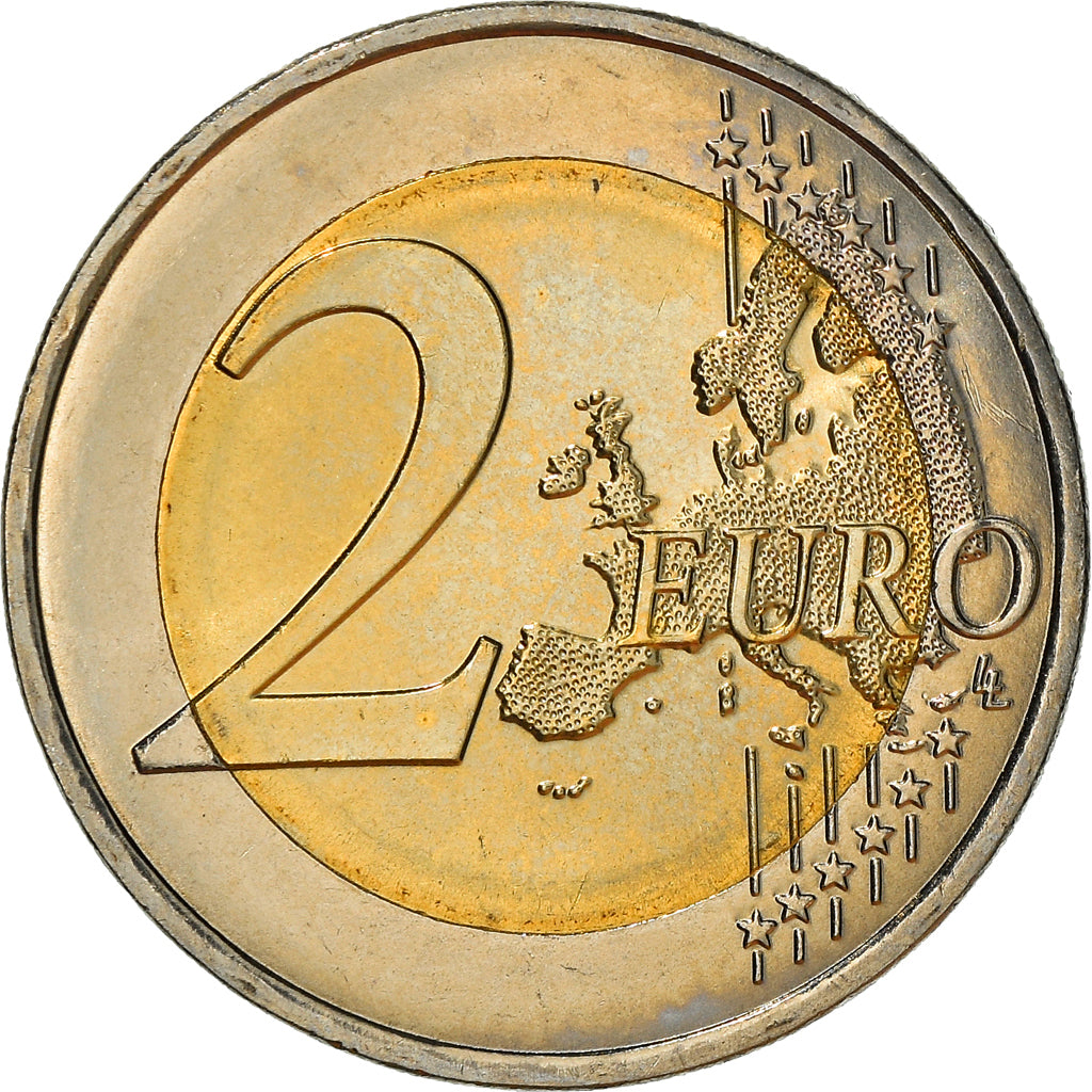 Frankrijk, 2 Euro, UEFA Euro 2016, 2016, Paris, UNC-, Bi-Metallic