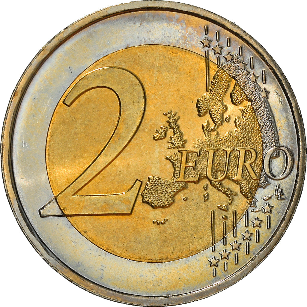 Luxembourg, 2 Euro, Grand-ducal, 2007, Paris, MS(60-62), Bi-Metallic, KM:95