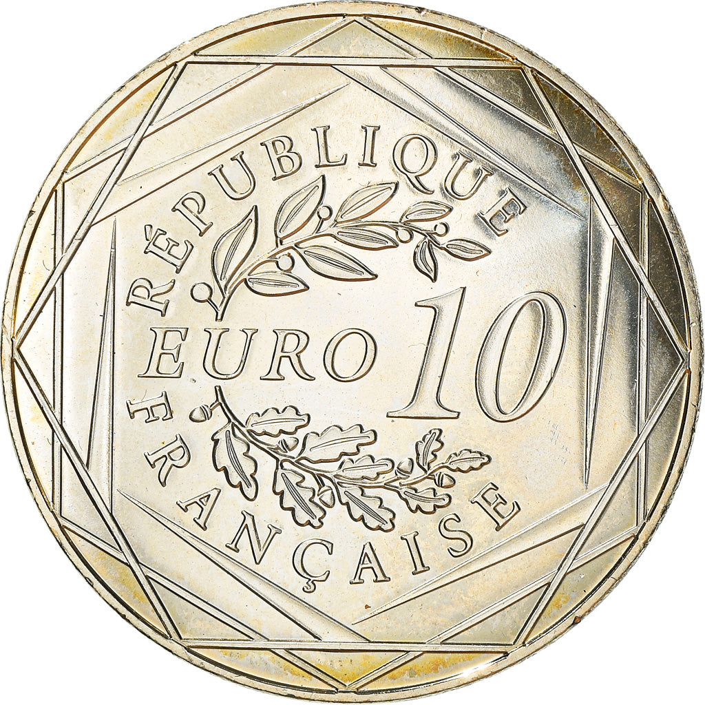 Francia, 10 Euro, 2016, SPL+, Argento, Gadoury:EU797