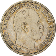 Coin, German States, PRUSSIA, Wilhelm I, 2 Mark, 1877, Berlin, VF(30-35)