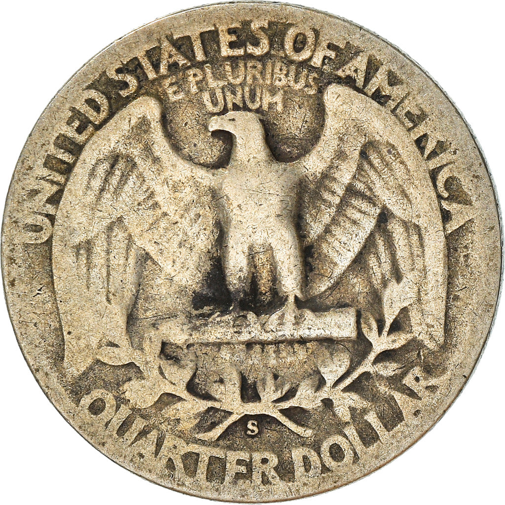 Münze, Vereinigte Staaten, Washington Quarter, Quarter, 1942, U.S. Mint, San