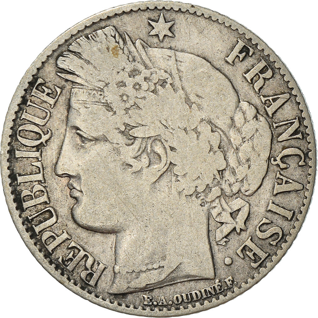 Münze, Frankreich, Cérès, Franc, 1895, Paris, S, Silber, KM:822.1