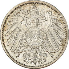 Moneta, GERMANIA - IMPERO, Wilhelm II, Mark, 1914, Karlsruhe, SPL, Argento