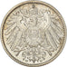 Moneta, GERMANIA - IMPERO, Wilhelm II, Mark, 1914, Karlsruhe, SPL, Argento