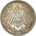 Coin, GERMANY - EMPIRE, 1/2 Mark, 1915, Berlin, EF(40-45), Silver, KM:17