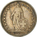 Münze, Schweiz, 1/2 Franc, 1916, Bern, SS, Silber, KM:23