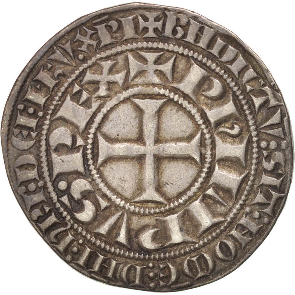 FRANCE, Gros Tournois, AU(50-53), Silver, Duplessy #202A, 3.93