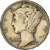 Moneta, Stati Uniti, Mercury Dime, Dime, 1942, U.S. Mint, Philadelphia, MB