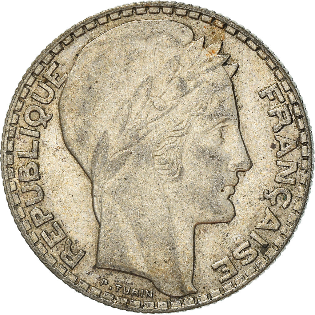 Münze, Frankreich, Turin, 10 Francs, 1932, Paris, S, Silber, KM:878