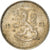 Moneta, Finlandia, 25 Penniä, 1921, BB+, Rame-nichel, KM:25