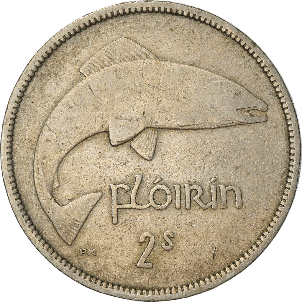 Münze, IRELAND REPUBLIC, Florin, 1955, SS, Copper-nickel, KM:15a