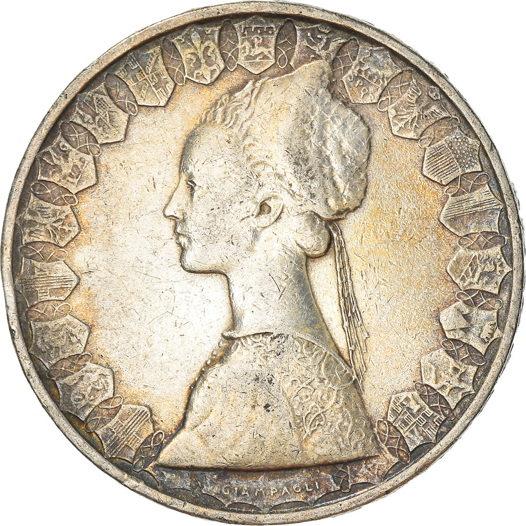 Moneta, Italia, 500 Lire, 1958, Rome, BB, Argento, KM:98