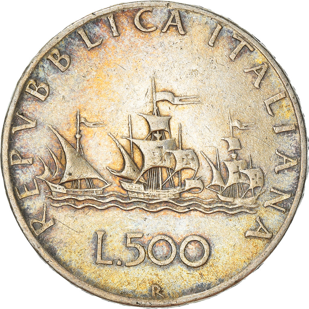 Moneta, Italia, 500 Lire, 1958, Rome, BB, Argento, KM:98