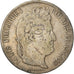 Moneta, Francia, Louis-Philippe, 5 Francs, 1838, Rouen, MB, Argento, KM:749.2