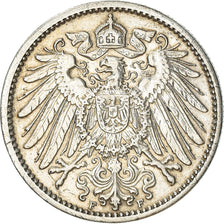Moeda, ALEMANHA - IMPÉRIO, Wilhelm II, Mark, 1910, Stuttgart, EF(40-45), Prata