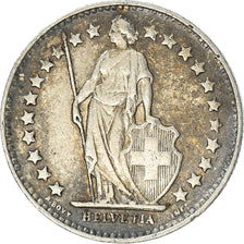 Coin, Switzerland, 1/2 Franc, 1945, Bern, VF(20-25), Silver, KM:23