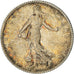 Coin, France, Semeuse, Franc, 1916, Paris, AU(50-53), Silver, KM:844.1