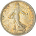 Münze, Frankreich, Semeuse, Franc, 1917, Paris, VZ, Silber, KM:844.1
