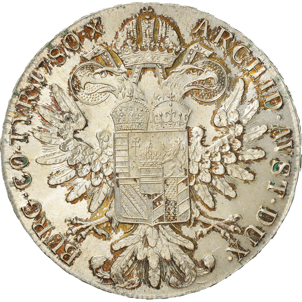 Moneta, Austria, Joseph II, Thaler, 1780, Vienna, Restrike, BB+, Argento, KM:T1