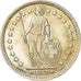 Coin, Switzerland, Franc, 1931, Bern, AU(55-58), Silver, KM:24