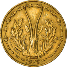 Moneta, Stati dell'Africa occidentale, 10 Francs, 1979, Paris, MB+